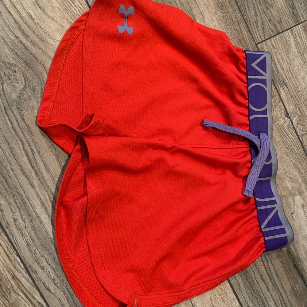 Under Armour Red Shorts